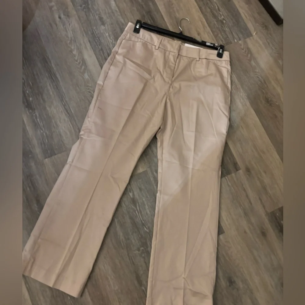 Liz Claiborne Coastal Beige Women's Flare Leg Pants - Size 16